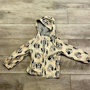 Beige Minnie Mouse rain jacket 🌧🌂